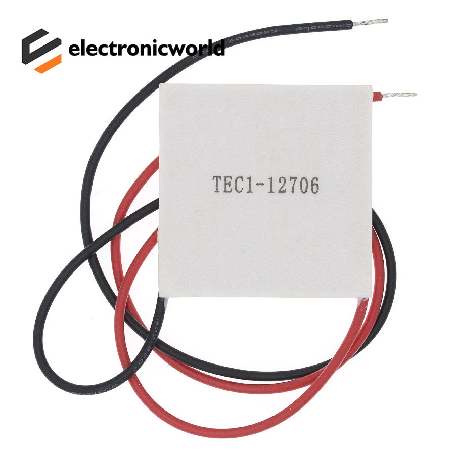 1 ชิ้น/ล็อต TEC1-12706 Thermoelectric Cooler Peltier องค์ประกอบโมดูล 12706 12V 40*40 มม.Cooling Pelt