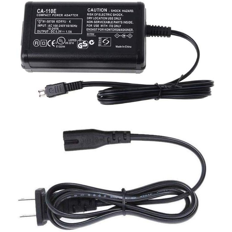 CA-110 CA-110E CA110 CA110E อะแดปเตอร์ชาร์จไฟสําหรับ canon HF R26 R205 R200 M50 M52 M500 R20 R21 R30