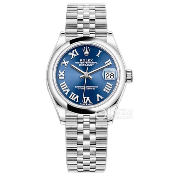 Rz72 Premium Calm Blue Dial, Rolex Datejust Business Charming สายสแตนเลสอินเทรนด์นาฬิกาหรูหราเครื่อง