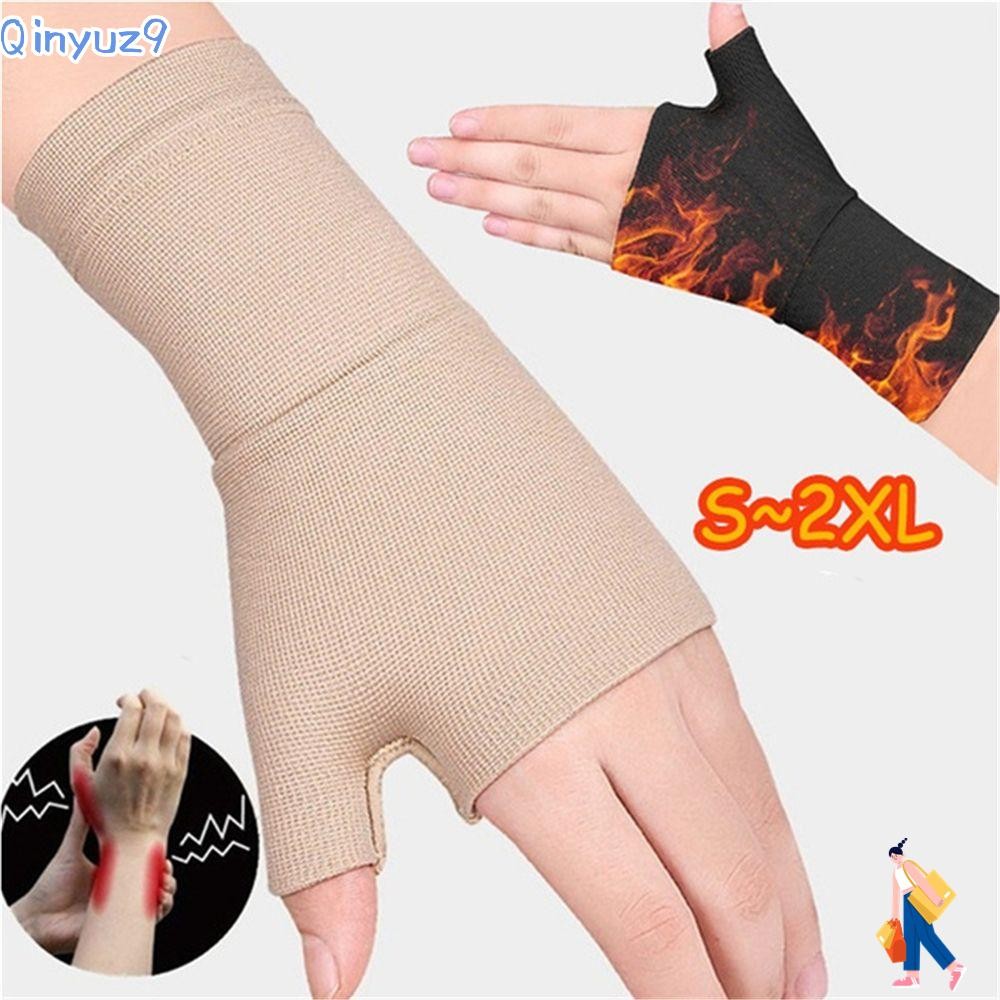 Qinyuz9 ข้อมือรั้งข้อมือถุงมือพยุงนิ้วหัวแม่มือปวดข้อแพลงข้อมือยามสนับสนุน