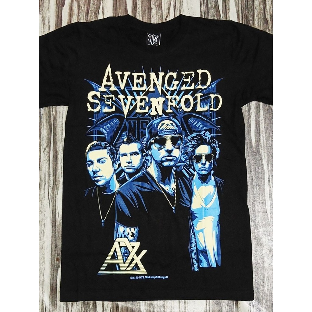 NTS150 A7X AVENGED SEVENFOLD HEAVY METAL ROCK BAND GROUP COVER ALBUM EDITION NTS ใหม่ประเภทระบบผ้าฝ้
