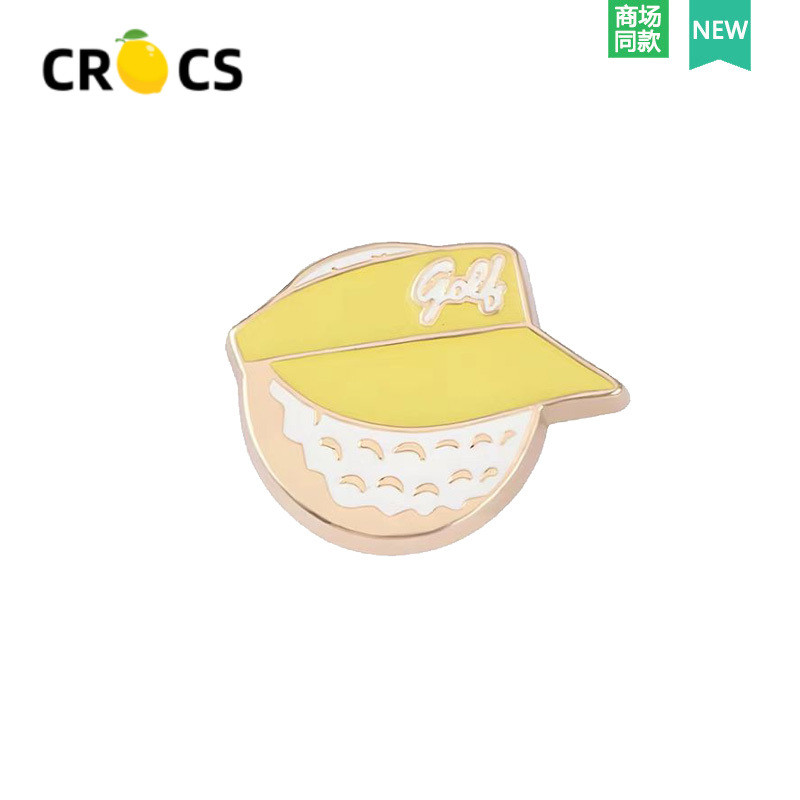 2024 สไตล์ใหม่ crocs crocs รองเท้าอุปกรณ์เสริม diy หัวเข็มขัดรองเท้าโลหะมุกคุณภาพสูง ตกแต่งดอกไม้