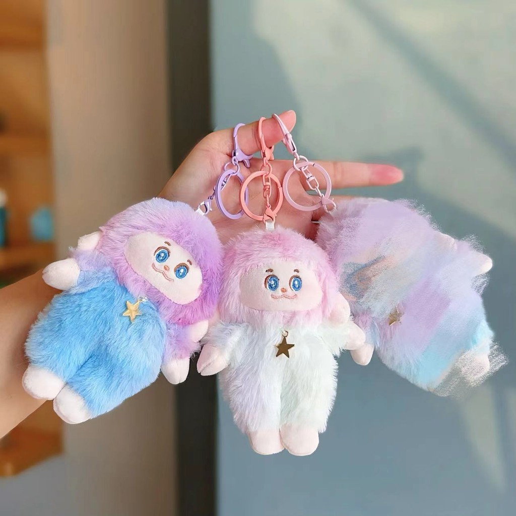 My My Mystery Box Doll ของเล่นตุ๊กตาพวงกุญแจลิงการ์ตูนน่ารัก
