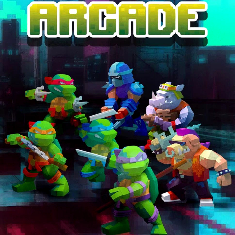 Mighty Jaxx Arcade Ninja God Turtle Series Mystery Box อินเทรนด์เล่นอะนิเมะรูปอุปกรณ์ต่อพ่วงตุ๊กตาเด็กของขวัญ