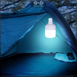 หลอดไฟ LED ชาร์จได้ พกพา เป็นไฟฉุกเฉิน 300W 500W LED ชาร์จ USB พกพาง่าย ตั้งแคมป์