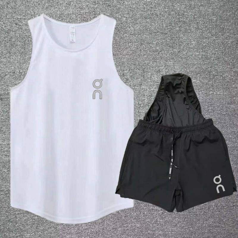 【Ready Stock】 On Track and Field Sports Student Training Quick-Drying Sports Suit Men's Marathon Run