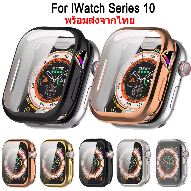 เคส iwatch S10 เคสป้องกันหน้าจอ แบบเต็ม สําหรับ IWatch Series 10 Smart Watch
