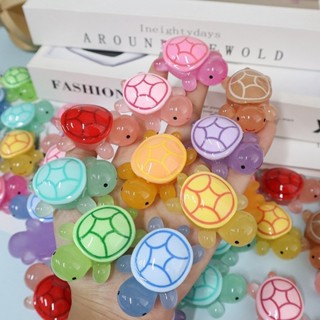 [100 ชิ้นพร้อมสต็อก] ดําน้ําแชมป์สไตล์เดียวกันเต่าขนาดเล็กคู…