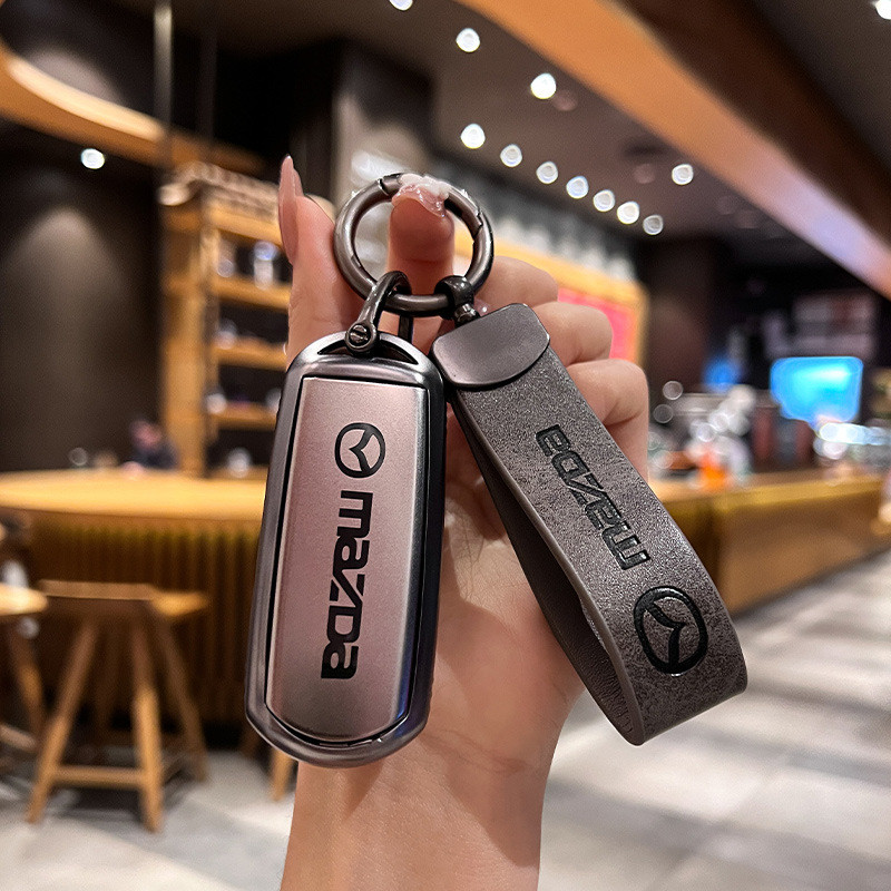 ปลอกกุญแจ Mazda cx4 cx5 CX8 cx50 cx30 cx90 Mazda3 mazda6 Axela ATENZA เคสกุญแจรถ