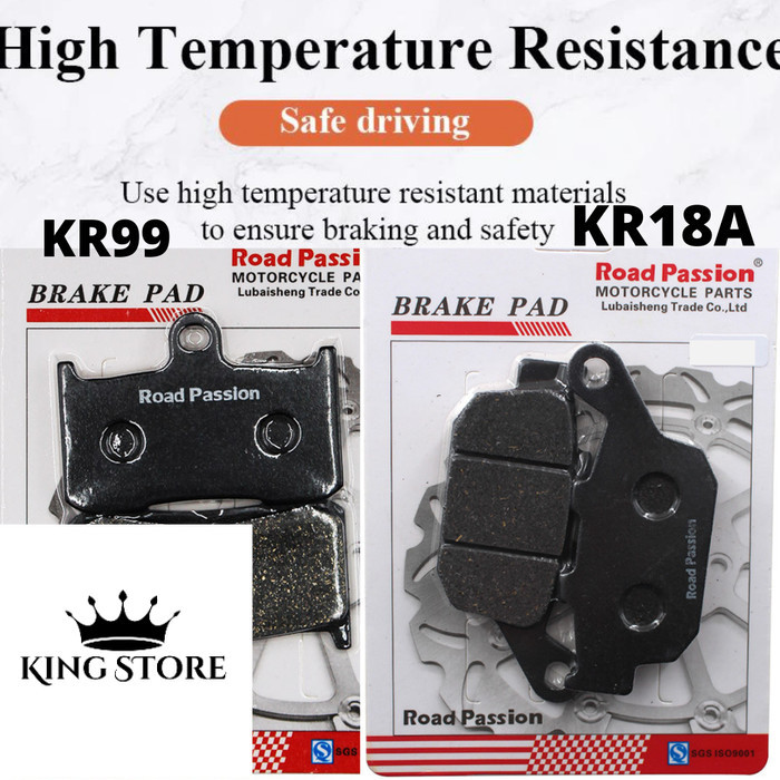 ผ้าเบรค KAWASAKI Z800E Z800 Z900 Z800BGF Z900RS 18-21 ZR900 17-21