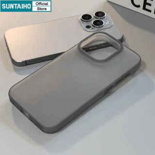 Suntaiho คุณภาพสูงแฟชั่นโปร่งใสสีดําเคสโทรศัพท์สําหรับ iPhon…