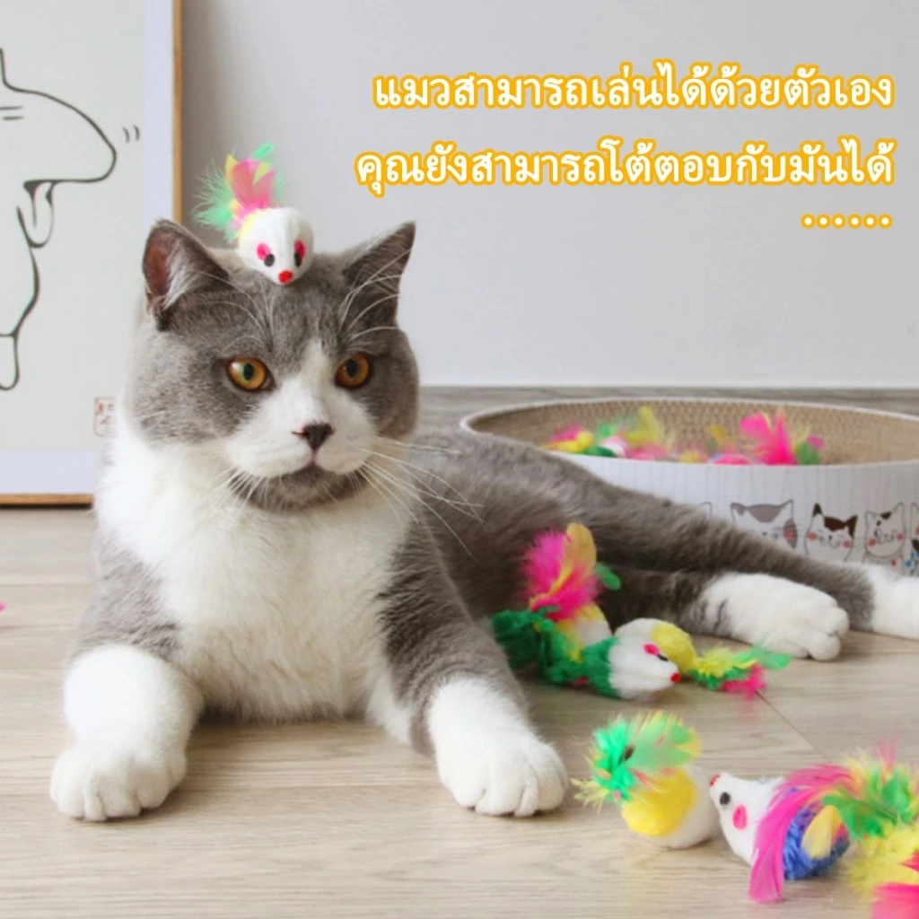 หนูปลอม ของเล่นแมว thumbnail 4