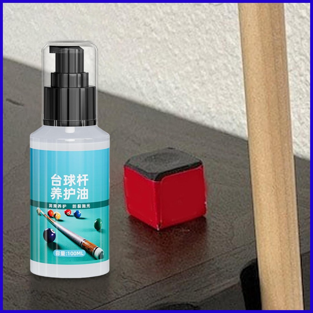 Pool Cue Shaft Oil 100ml Cue Shaft Conditioner Cue Shaft Conditioner Pool Stick Maintenance Oil Nour