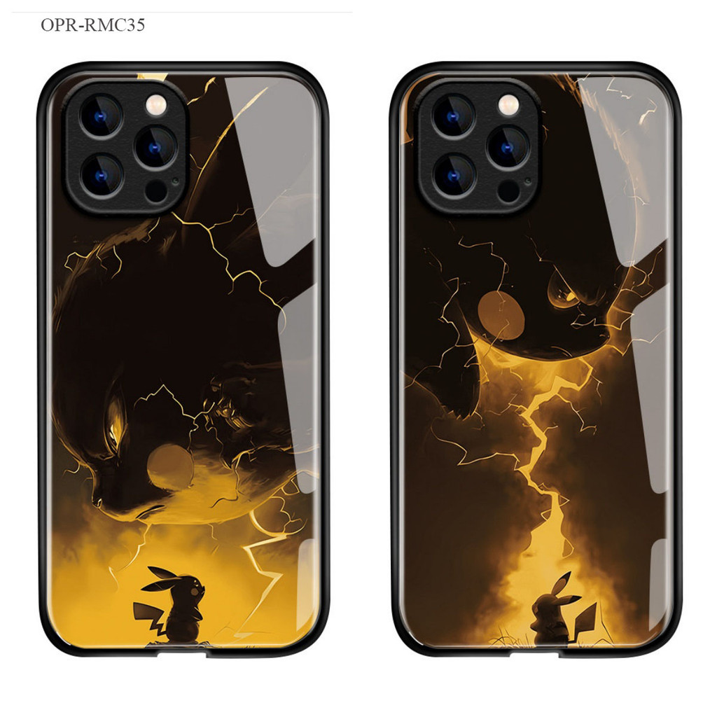 Realme 8 7 C35 C2 Pro 5G เคสเรียวมี Hard Glass Case