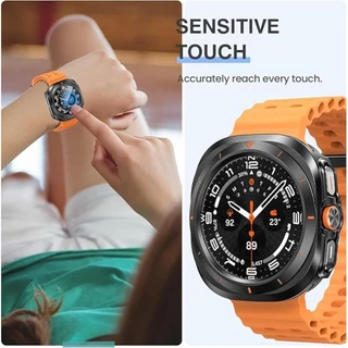 สําหรับ Samsung Galaxy Watch 8Ultra 47 มม.PC Hollow Case Protector นาฬิกา 7Ultra 47 มม.กรอบ Drop ทนป้องกันกรณีกันชน