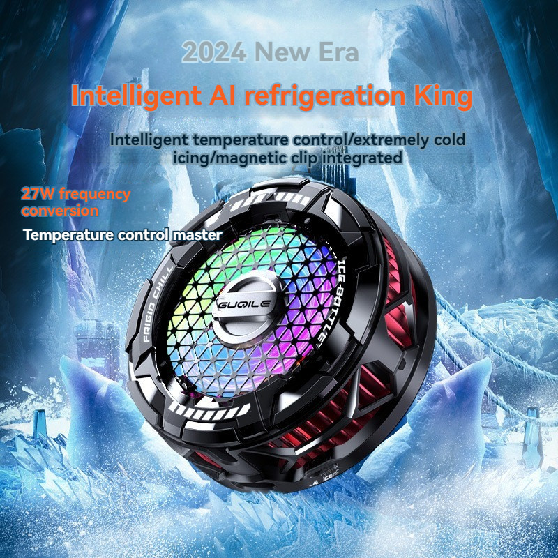 Fs02 Pro High-Power Cooling Semiconductor โทรศัพท์มือถือ Cooler หม้อน้ํา Magnetic & Clip Ice Cold