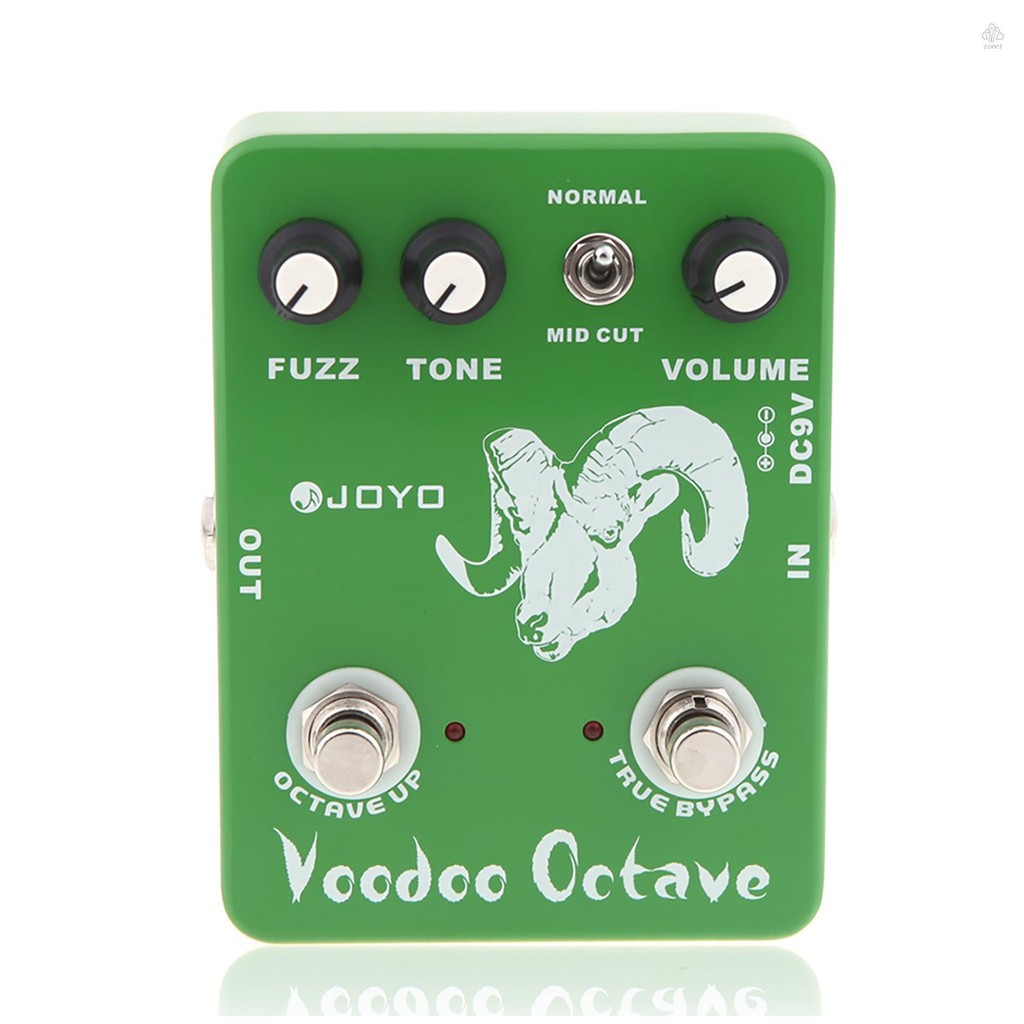 JOYO - Bypass Voodoo Pedal Jf- Bypass Octave Fuzz Bypass Pedal Octave Stock ไวโอลิน Jf- Bypass และ J