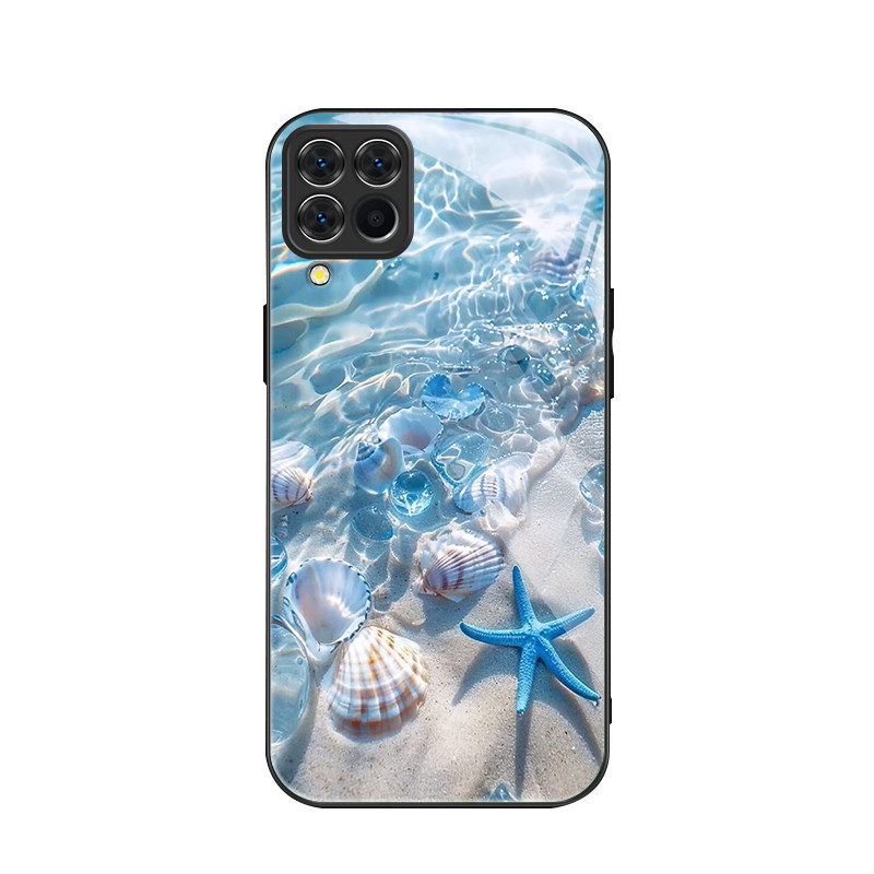 สําหรับ Samsung Galaxy A42 5G , Shell ปลาดาว, บุคลิกภาพอินเทรนด์, เคสป้องกันโทรศัพท์ป้องกันการตก