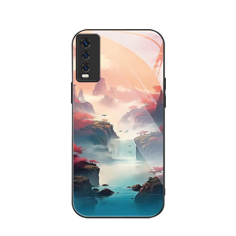สําหรับ Vivo Y20/Vivo Y20i/Vivo Y20S/Vivo Y11s , Mountain Range Stream, บุคลิกภาพอินเทรนด์, เคสป้องก