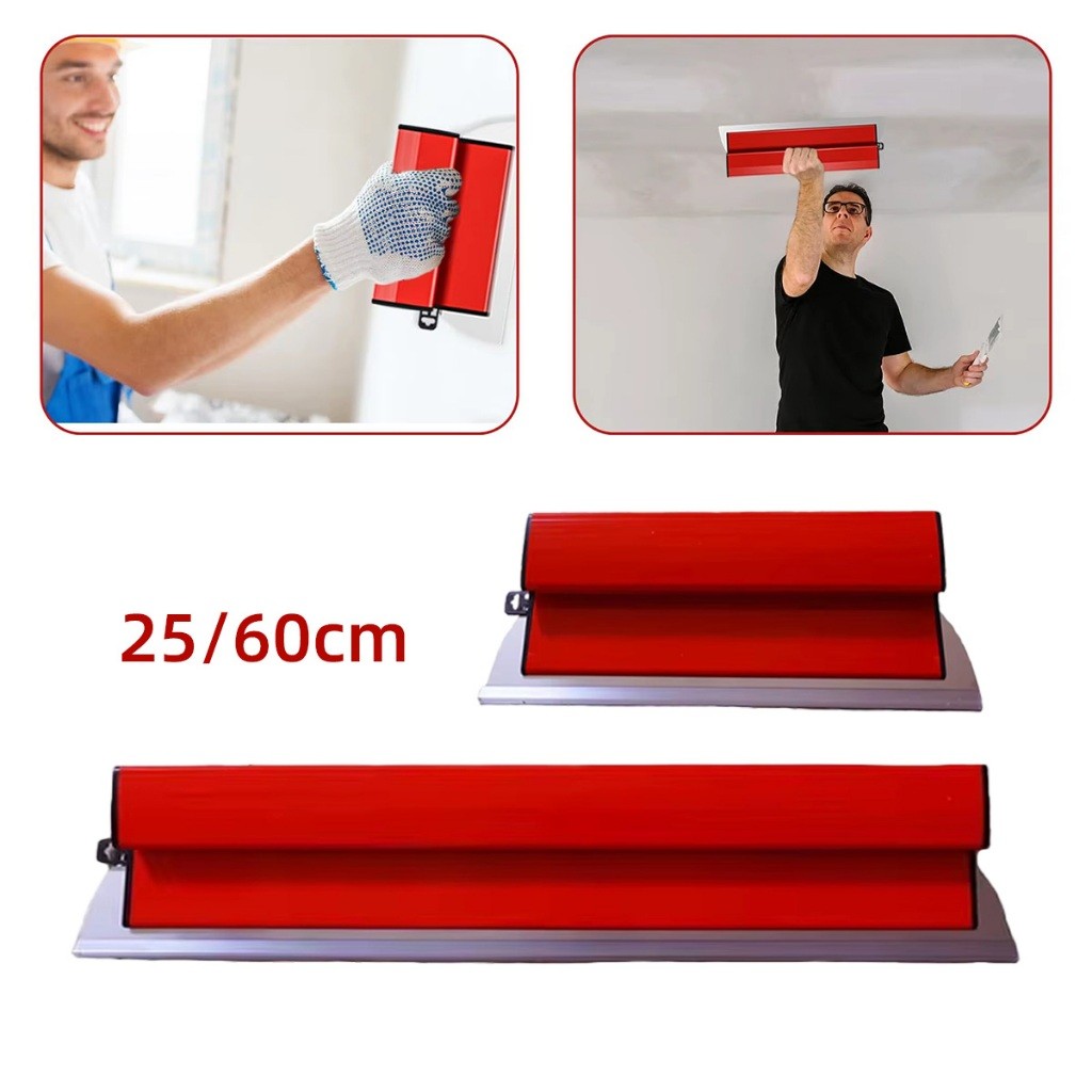 คูปองสุดคุ้ม！ เกรียงฉาบปูนปลาสเตอร์ ยืดหยุ่นได้ 25ซม.60ซม.ทาสีผนัง ที่ฉาบปูน แบบสแตนเลส - รูปที่ 3