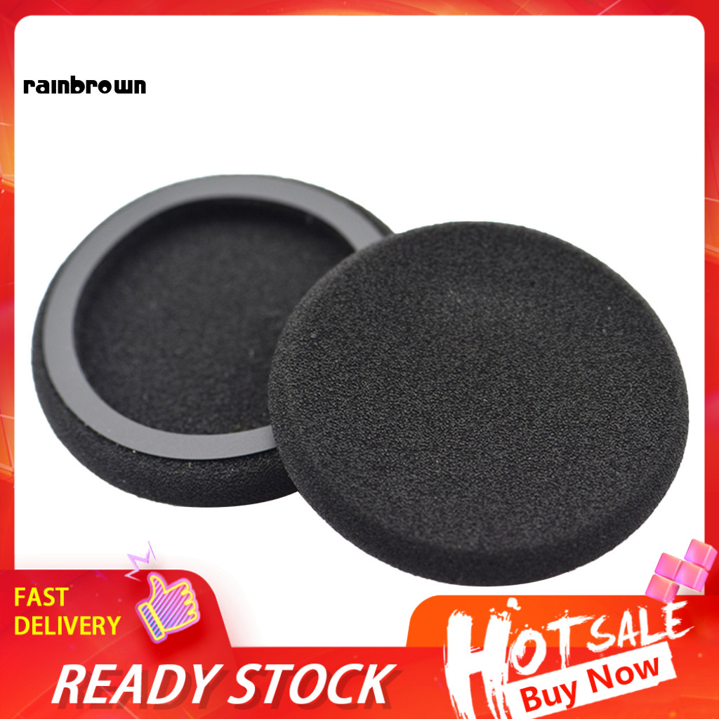 <rainbrown> 2 ชิ้นหูฟังเปลี่ยนฝาครอบป้องกันสําหรับหูฟัง AKG K420 K430 K450 Series