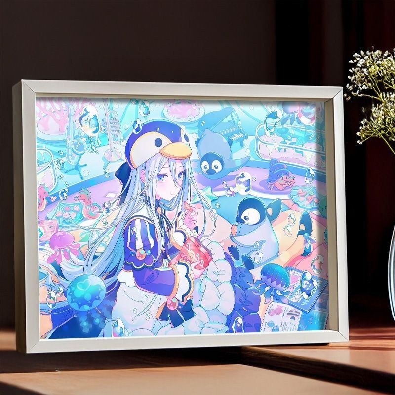 กรอบเดสก์ท็อป.Project SEKAI PJSK Kanade Yoisaki - ตั้งโชว์บนโต๊ะน่ารักสำหรับเพื่อนและแฟนคลับ