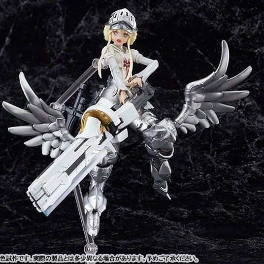 ยี่ห้อใหม่แท้ GSC MAXFACTORY plamax God Wing Knights God Wing Sky Knight Machine สาวประกอบรูปของสะสม