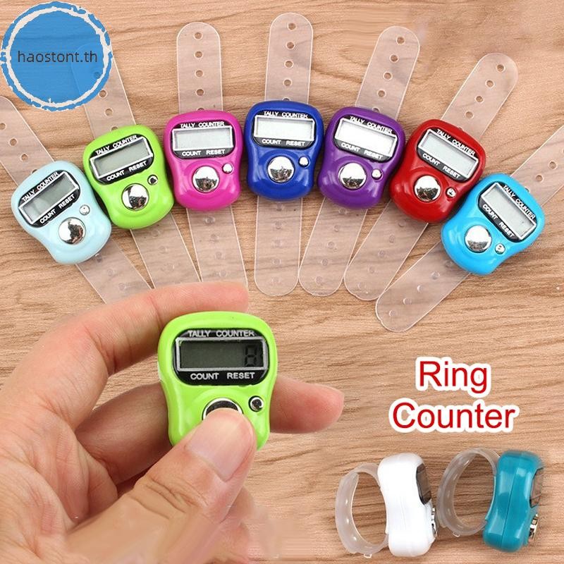 ตัวนับจำนวนพกพาดิจิตอลพร้อมไฟ LED
