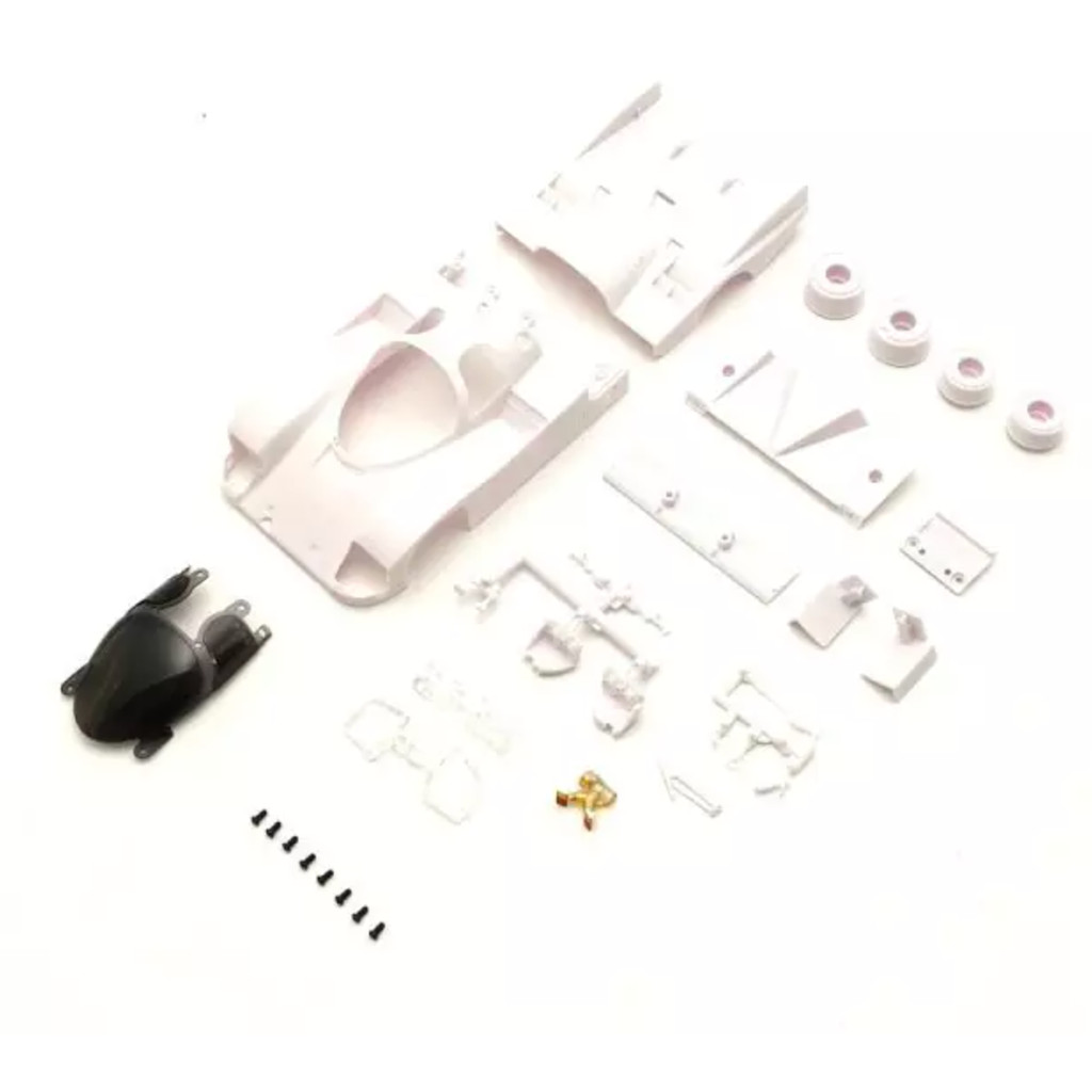 KYOSHO Porsche 962 C Coupe LH White Body set (w/rims) MZN233 ศูนย์ไทย