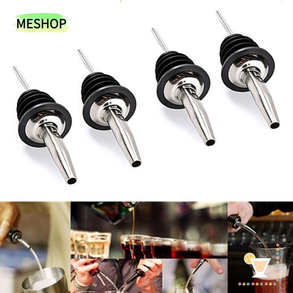 MESHOPTH 1/3PCS สแตนเลสเหล้า Barware ฝาขวด