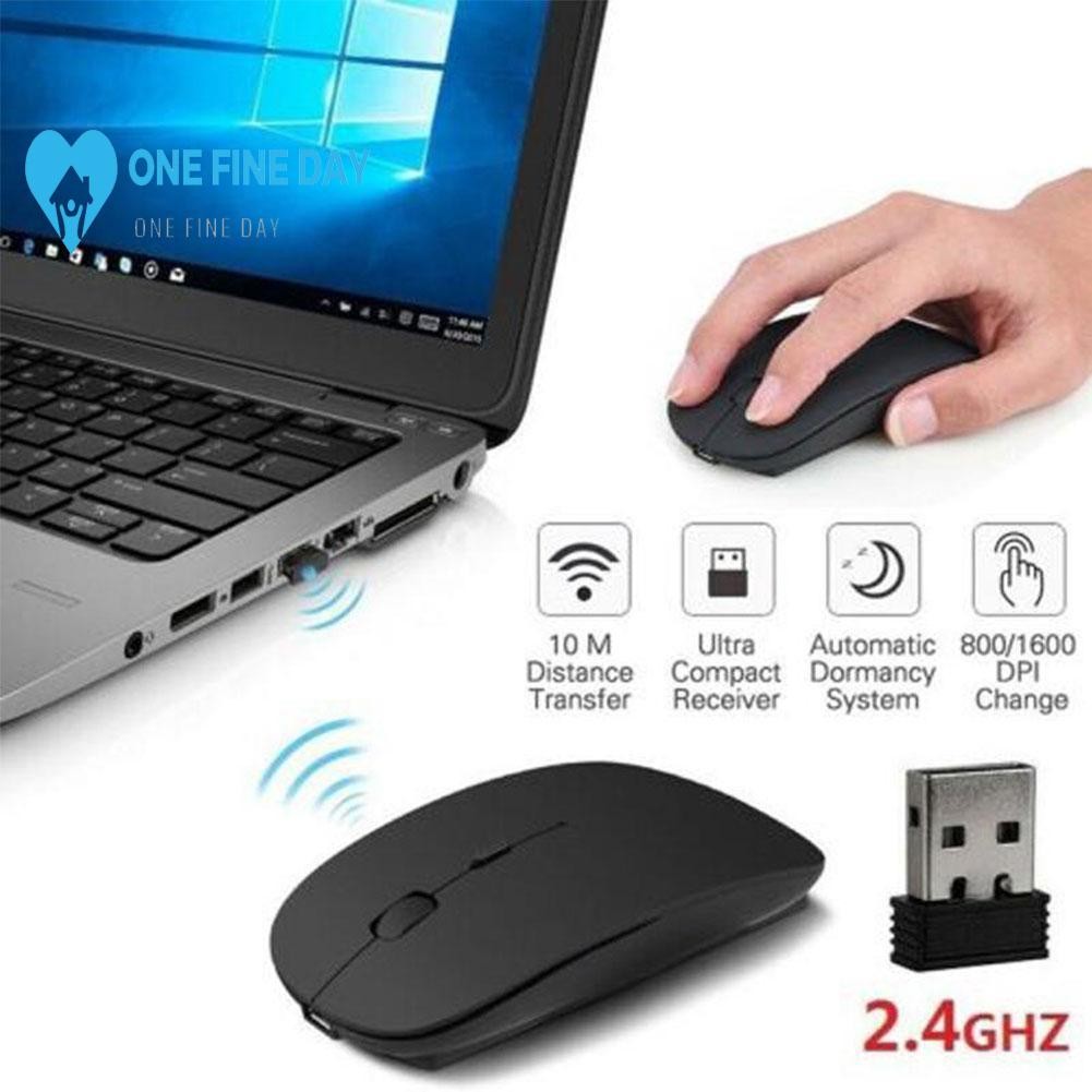 เมาส์ออปติคอลไร้สายบลูทูธบางเฉียบแฟชั่นแล็ปท็อป 2.4g C0d7