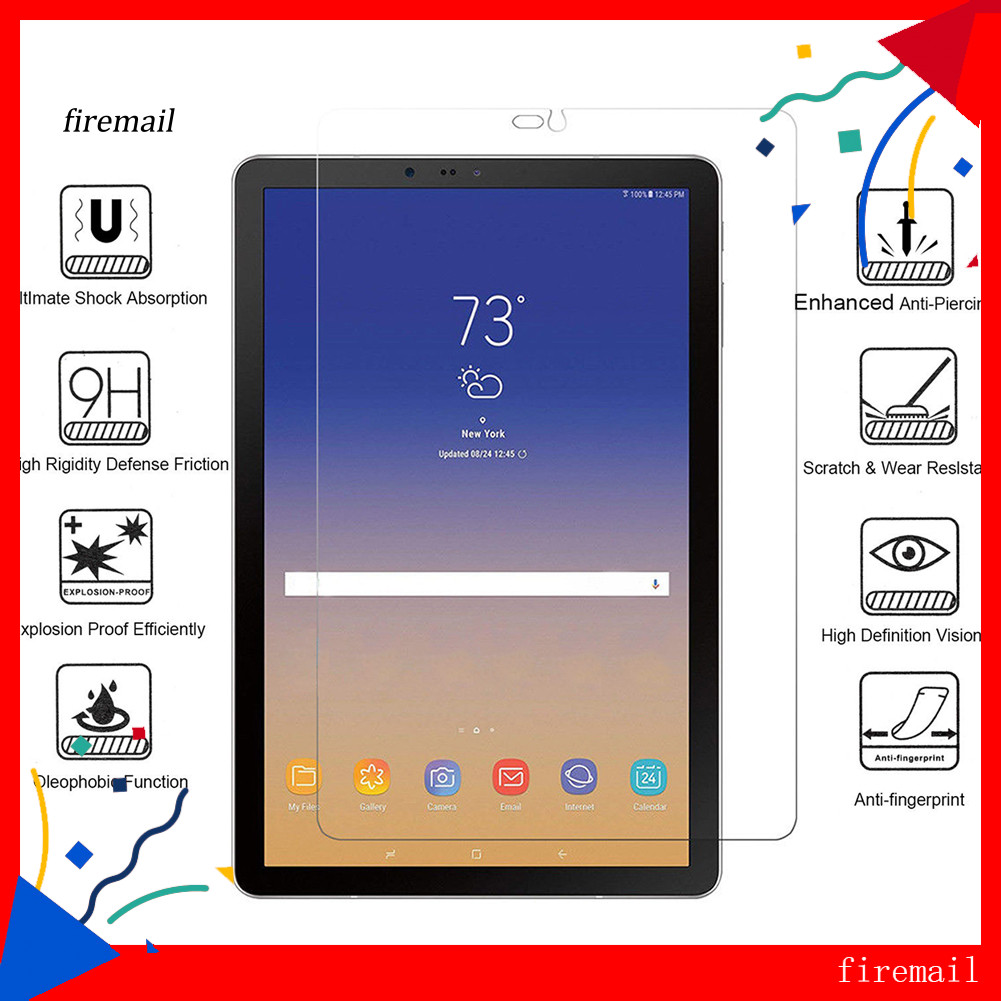 [FM] กระจกเทมเปอร์ปกป้องหน้าจอสําหรับ Samsung Galaxy Tab S4 105 T830/T835