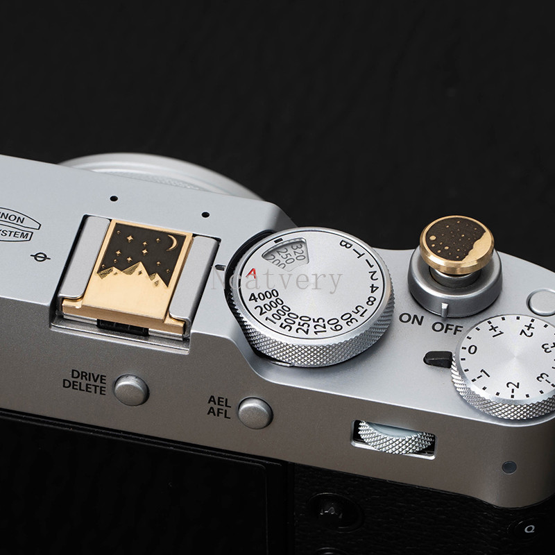 ฝาครอบรองเท้าร้อนสําหรับ Fuji X-M5 X-HALF GFX100RF XT30 II XPRO3 XPRO2 X100F X100T XE4 XT20 XT10 XT50 X100VI X100V XT5 XT4 ปุ่มสําหรับ NIKON ZF