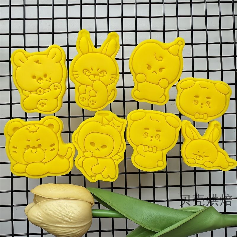Kpop ชายเกาหลีกลุ่มบิสกิตแม่พิมพ์คอนเสิร์ตอุปกรณ์ต่อพ่วง diy Baking กดแม่พิมพ์แม่พิมพ์ Clay แม่พิมพ์เค้ก nct127 Taeyong Johnny DoYoung JaeHyun JungWoo HaeChan Mark