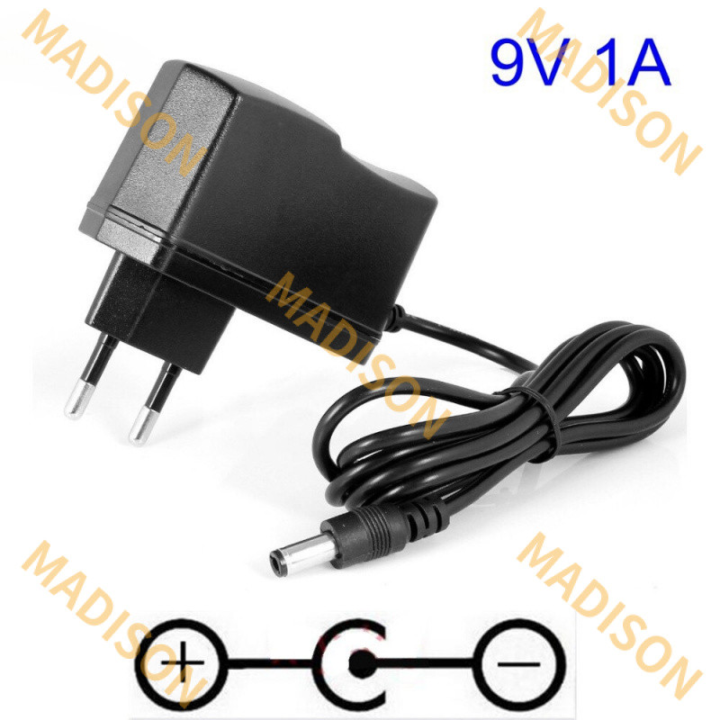 อะแดปเตอร์ชาร์จไฟ AC 9V 1A PSA-120S แหล่งจ่ายไฟ 9v 0.5A สำหรับ boss me-25 ME-50 ME-70 me-80 PSA-120 