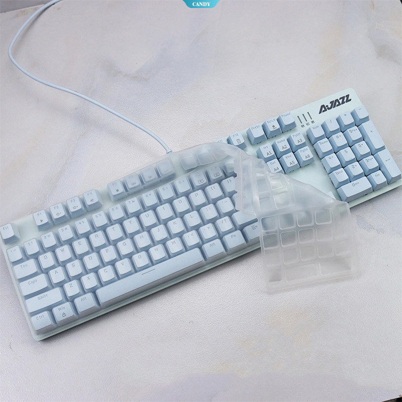 AJAZZ AK35i, Assassin II & AK40S Keyboard Protector – ฝาครอบซิลิโคนป้องกันฝุ่นสําหรับเดสก์ท็อปคีย์บอ