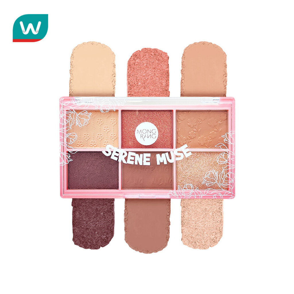 Mongrang มองแรง มัลติ คัลเลอร์ อายแชโดว์ พาเลท 10.8ก. ซีรีน มิวส์