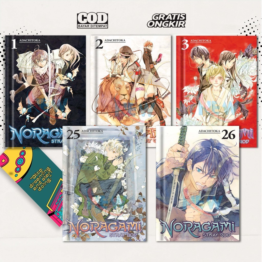 Manga Noraagami: Stray God (ชุดหนังสือ 27 เล่ม) - Adachitoka