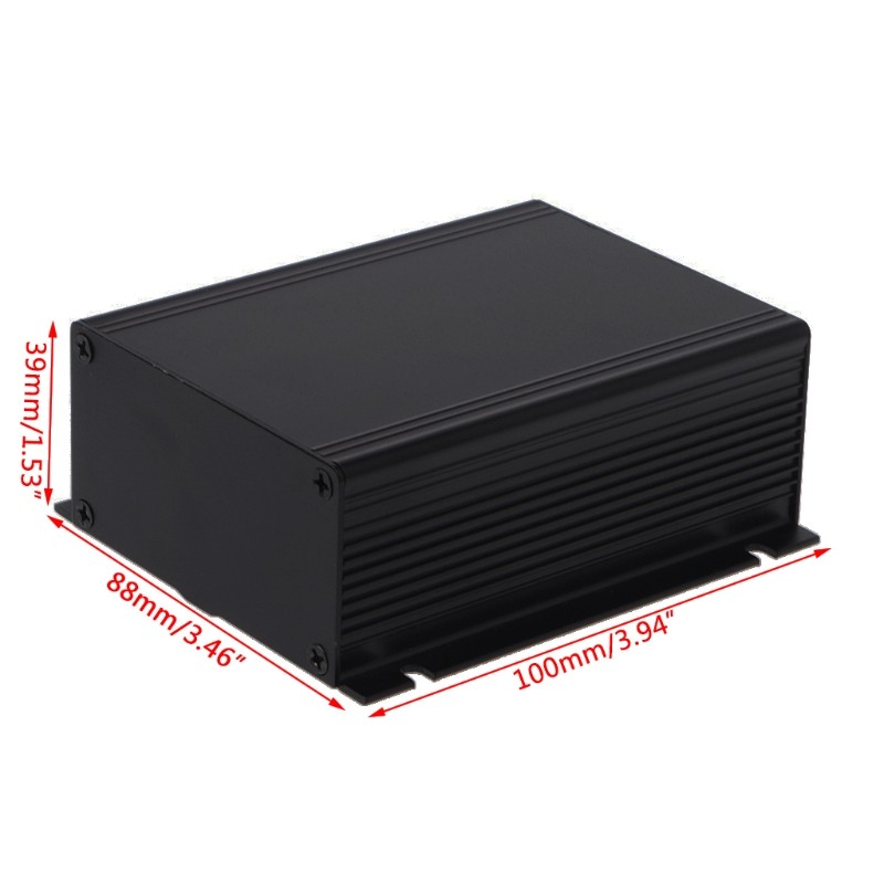 Vision DIY อลูมิเนียมสําหรับกรณีโครงการอิเล็กทรอนิกส์ PCB กล่องเครื่องมือ 100x88x39 มม. ราคา ถูกที่สุด ดีลบีเคเค แกลเลอรีภาพที่ 2