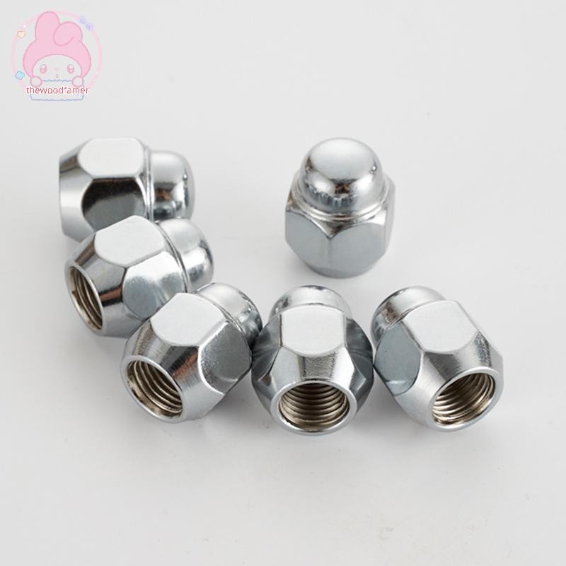 Thewoodfamer รถล้อ Lug ถั่วสลักเกลียวมาตรฐานอุปกรณ์เสริม M12x1.25 สําหรับ 200SX 240SX 300ZX 350Z Cub