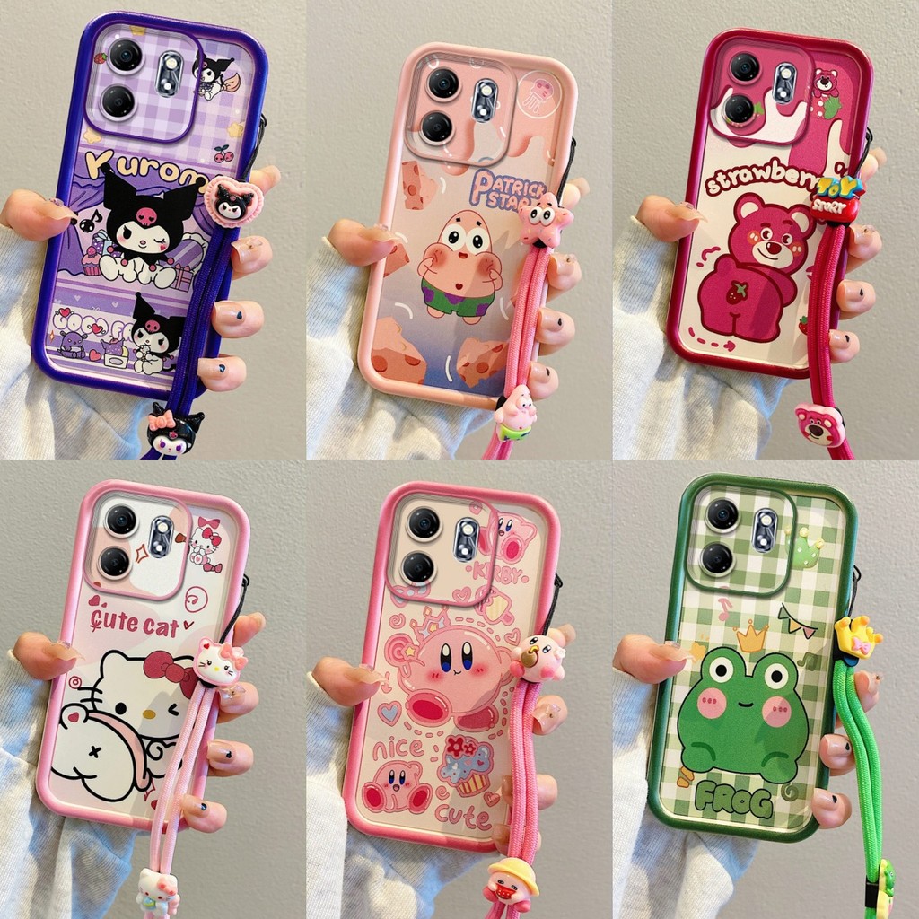 เคส INFINIX SMART 9 เคสโทรศัพท์ซิลิโคนอ่อนนุ่มลายการ์ตูนที่เรียบง่ายและน่ารัก YX