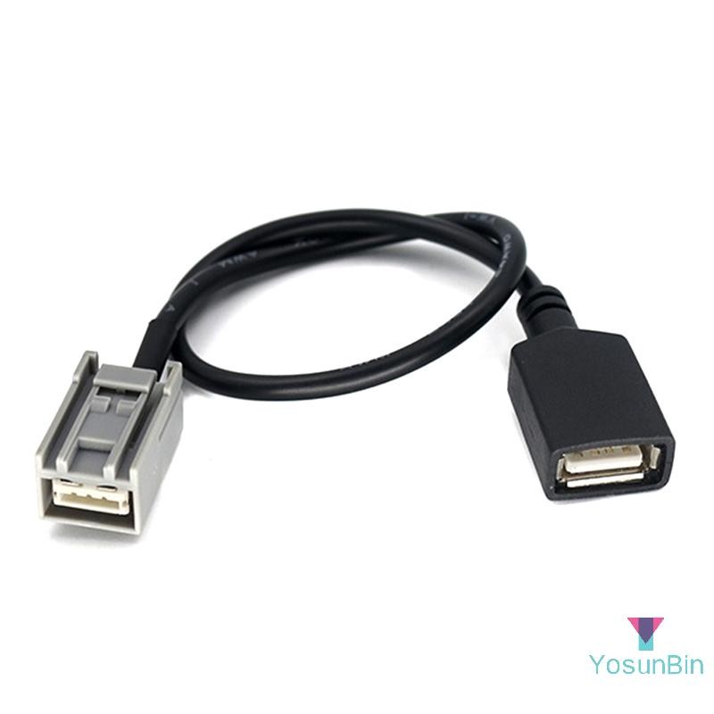 YosunBin] อะแดปเตอร์สาย USB AUX 2008 Onwards สําหรับ CIVIC JAZZ/CR-V ACCORD/CR-Z 09-13 MP3 ใหม่