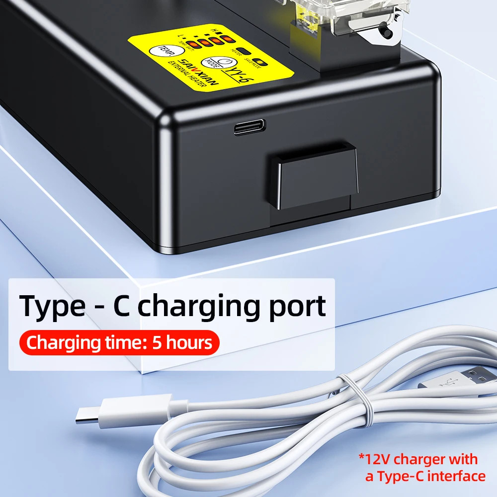SAIVXIAN YY-6 Optical Fibre Fusion Splicer เตาทําความร้อนภายนอก 300 Core Bare Fibre Single-core ความร้อนหดหลอดเครื่องทําความร้อน - รูปที่ 4