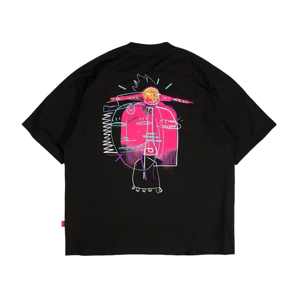 เสื้อยืด Livescoot Heavyweight - Gregor Black