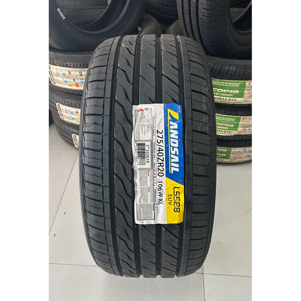 275/40R20 LANDSAIL LS588 ยางใหม่กริ๊ปปี24🇹🇭โปรลด50%😍ราคา1เส้น✅แถมจุ๊บลมยางแท้🔥มีรับประกันจากโรงงานนา