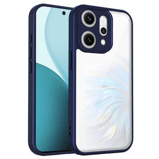 สําหรับ OPPO Reno 14F 13F 12F 11F Reno 14 13 12 11 10 Pro 3 7Z 8 8Z 8T โปร่งใส Matte เคสโทรศัพท์กล้องป้องกันกันกระแทกซิลิโคนอ่อนนุ่มฝาครอบ