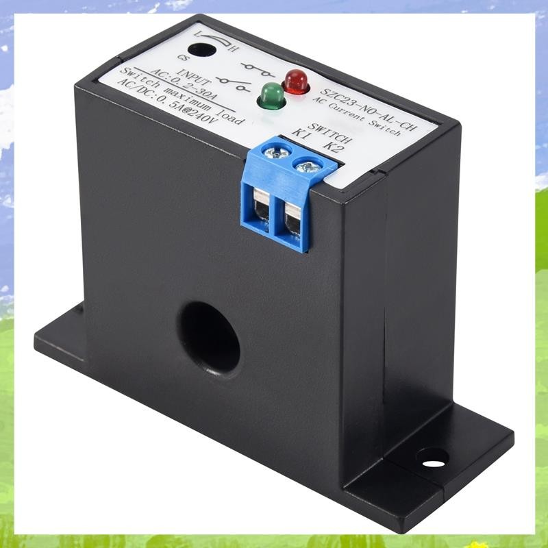 Current Mutual Induction Switch SZC23-NO-AL-CH ปกติเปิด Current Detection SWITCH สําหรับ AC Current 