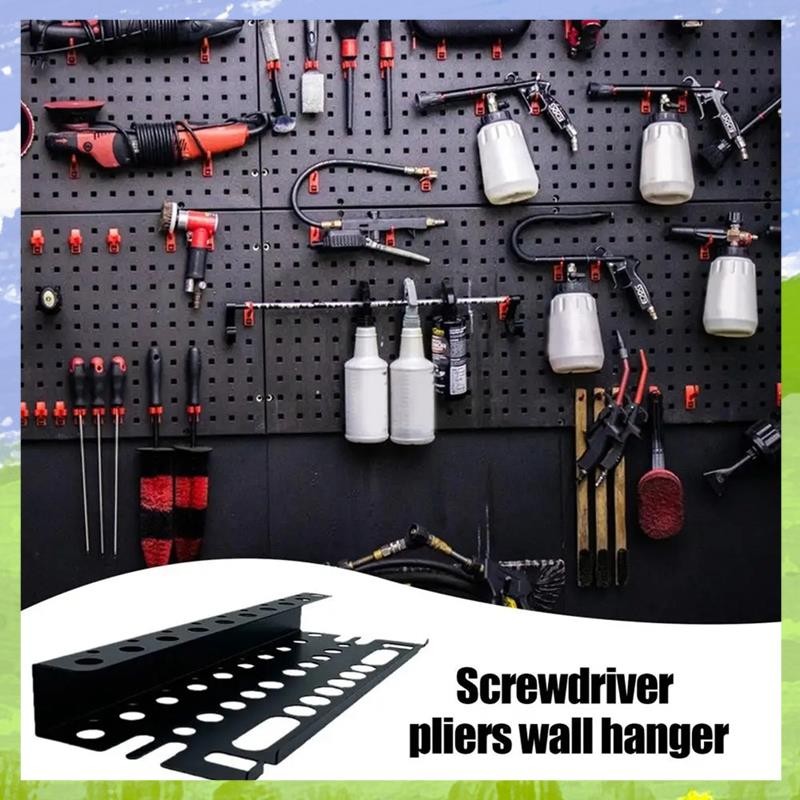 สกรูไดร์เวอร์ผู้ถือ Organizer ประแจโลหะผู้ถือ Organizer ไขควง Rack Plier Organizer ปฏิบัติเครื่องมือ