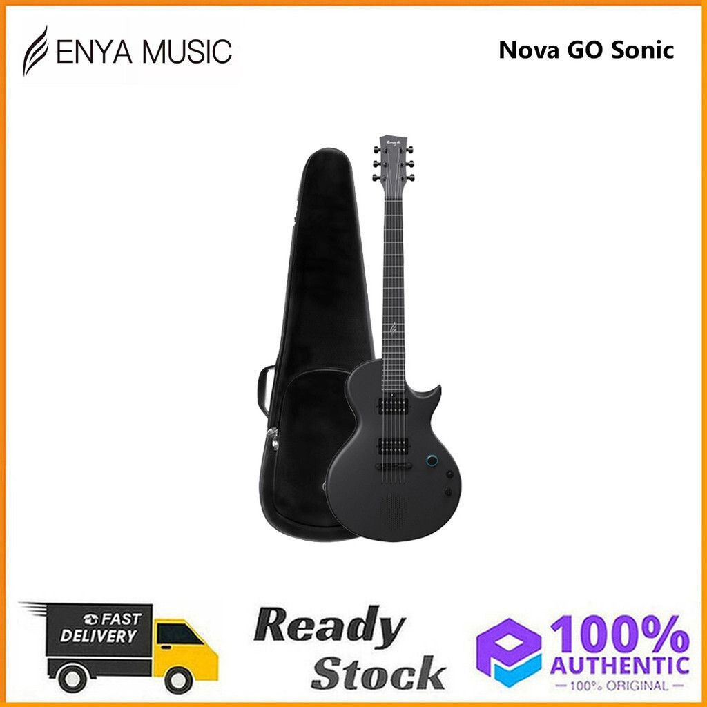 Enya Nova GO Sonic กีตาร์ไฟฟ้า Carbon Fiber Travel Guitar