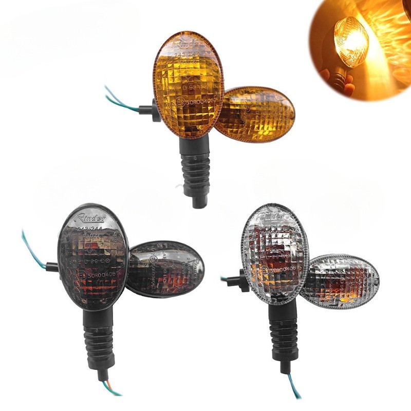 ไฟเลี้ยวรถจักรยานยนต์ไฟแสดงสถานะเหมาะสําหรับ KAWASAKI KLX250 EX250 Ninja 250R EX 250 KLX 250SF KLX25